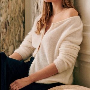 Sézane Gaspard Sweater & Cardigan - White